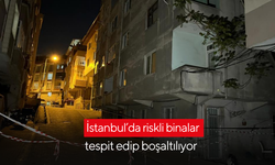 İstanbul’da riskli binalar tespit edip boşaltılıyor
