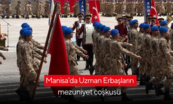 Manisa’da Uzman Erbaşların mezuniyet coşkusu