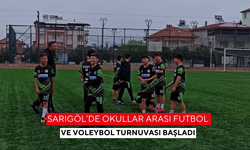 Sarıgöl’de okullar arası futbol ve voleybol turnuvası başladı