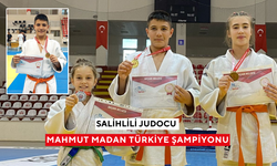 Salihlili judocu Mahmut Madan Türkiye şampiyonu oldu
