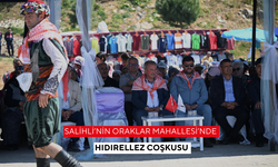 Salihli’nin Oraklar Mahallesi’nde Hıdırellez coşkusu