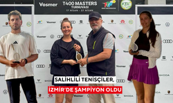 Vosmer T400 Masters Tenis Turnuvası’nda Salihli damgası