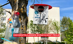 Üniversitelilerden doğaya dost proje