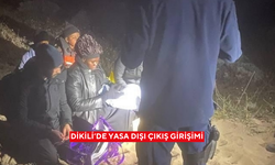 Dikili’de yasa dışı çıkış girişimi