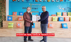 Aydın’da yerli sağlık teknolojisi