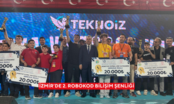 İzmir’de 2. ROBOKOD Bilişim Şenliği: 600 öğrenciden 300 proje sergilendi