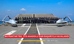 Bayraktar TB3, TCG ANADOLU’dan başarıyla havalandı