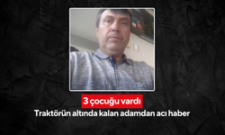 3 çocuk babası adam fındık bahçesinde ilaçlama yaparken traktörün altında hayatını kaybetti