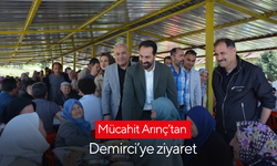 Mücahit Arınç’tan Demirci’ye ziyaret