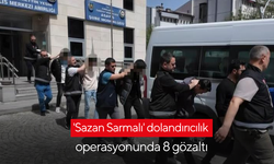 'Sazan Sarmalı' dolandırıcılık operasyonunda 8 gözaltı