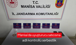 Manisa’da uyuşturucu satıcısına adli kontrollü serbestlik