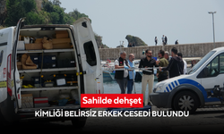 Sahilde dehşet: Kimliği belirsiz erkek cesedi bulundu