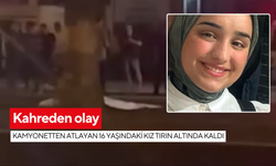 Kahreden olay: Kamyonetten atlayan 16 yaşındaki kız tırın altında kaldı