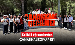 Salihlili öğrencilerden Çanakkale ziyareti