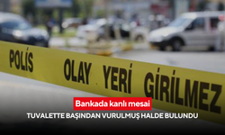 Bankada kanlı mesai: Genç güvenlik görevlisi başından vurulmuş halde bulundu