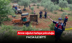 Oğluyla yola çıktı, bir daha dönemedi: Traktör kazası can aldı