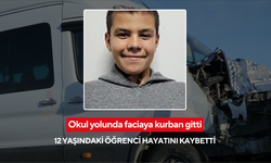 Okul yolunda faciaya kurban gitti: 12 yaşındaki öğrenci hayatını kaybetti