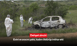 Kan donduran an! Evini ve aracını yakan adam, kadını öldürüp kendi canına kıydı