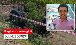 Üzüm bağında acı son: Traktör takla attı, çiftçi hayatını kaybetti