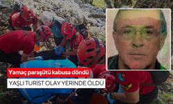 Yamaç paraşütü kabusa döndü: Yaşlı turist olay yerinde öldü