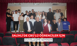 Salihli’de CBÜ’lü öğrenciler için dijitalleşme semineri