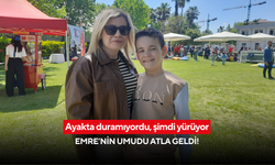 Atla terapi hayatını değiştirdi: 13 yaşındaki Emre artık yürüyebiliyor!