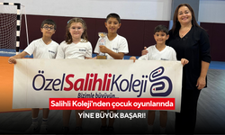 Salihli Koleji'nden çocuk oyunlarında yine büyük başarı!