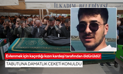 Evlenmek için kaçırdığı kızın kardeşi tarafından öldürüldü! Tabutuna damatlık ceketi konuldu