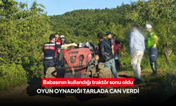 Geri manervada fark etmedi: Traktör kızının üzerinden geçti, baba gözyaşlarına boğuldu