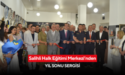 Salihli Halk Eğitimi Merkezi’nden yıl sonu sergisi