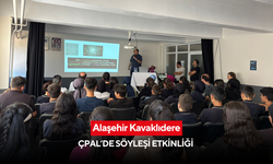 Alaşehir Kavaklıdere ÇPAL’de söyleşi etkinliği