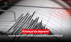 Kütahya’da deprem! 4,2’lik sarsıntı çevre ilçelerde de hissedildi