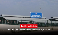 Tarih belli oldu: Salihli hayvan pazarı yeniden açılıyor