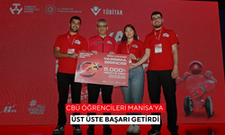 CBÜ öğrencileri Manisa’ya üst üste başarı getirdi