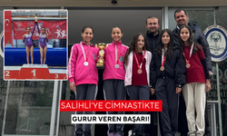 Cimnastikte Salihli Kudret Demir farkı: Manisa ikincisi oldular