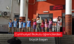 Cumhuriyet İlkokulu öğrencilerden büyük başarı