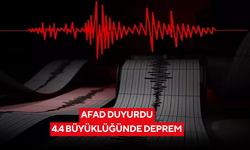 Amasya'da deprem | Kandilli: 4.6, AFAD: 4.4