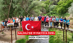 Salihli’de Gençlik Haftası’nda doğa yürüyüşü yapıldı