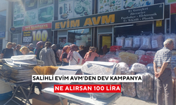 Salihli Evim AVM’den dev kampanya: Ne alırsan 100 lira