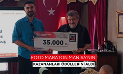 Foto Maraton Manisa'nın kazananları ödüllerini aldı
