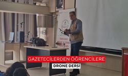 Manisa Çalışan Gazeteciler Derneği’nden öğrencilere drone dersi