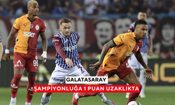 Galatasaray şampiyonluğa 1 puan uzaklıkta