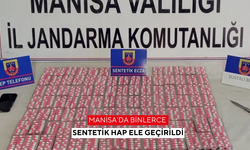 Manisa’da binlerce sentetik hap ele geçirildi