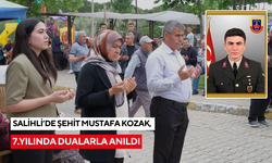 Salihli’de Şehit Mustafa Kozak, 7.yılında dualarla anıldı