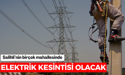 Salihli’nin birçok mahallesinde elektrik kesintisi olacak