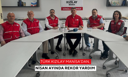 Türk Kızılay Manisa’dan, Nisan ayında rekor yardım