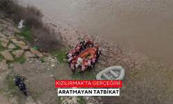 Kızılırmak’ta gerçeğini aratmayan tatbikat