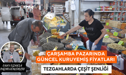 Çarşamba Pazarında 7 Mayıs Güncel Kuruyemiş Fiyatları | Tezgahlarda çeşit şenliği