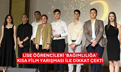 Manisa'da lise öğrencileri ‘bağımlılığa’ kısa film yarışması ile dikkat çekti