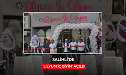 Salihli’de ‘Lilyum İç Giyim’ açıldı
